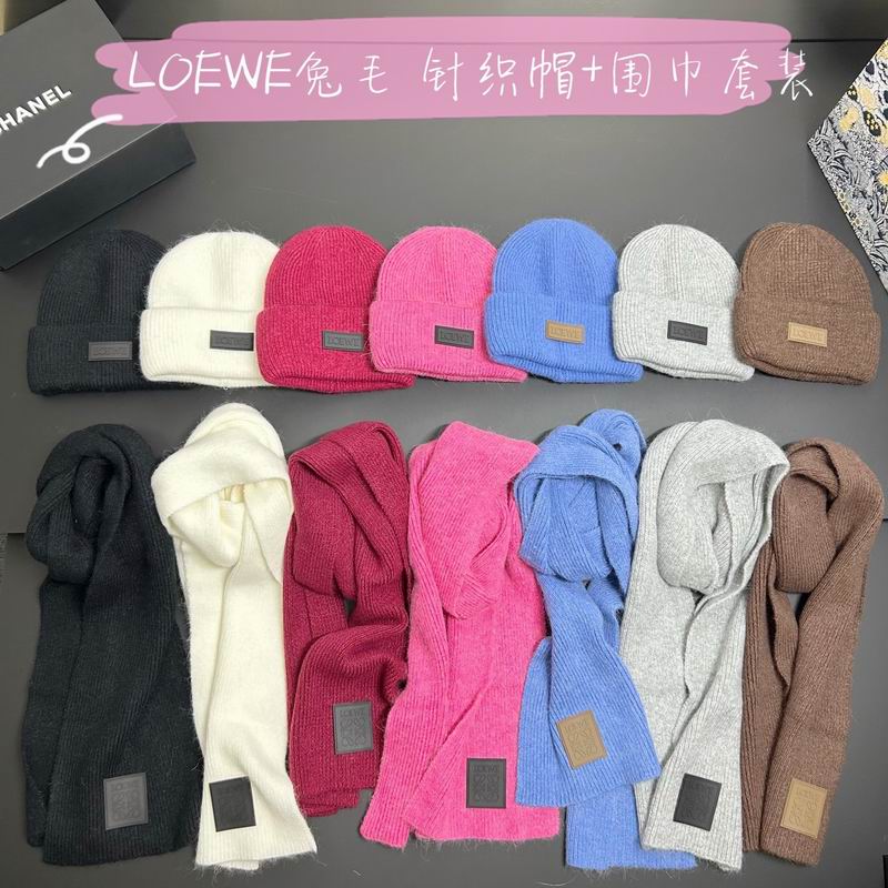 Loewe scarf hat dx02
